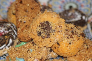 Moroccan Cookies Close Up
