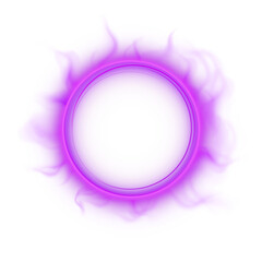 Futuristic Neon Circle