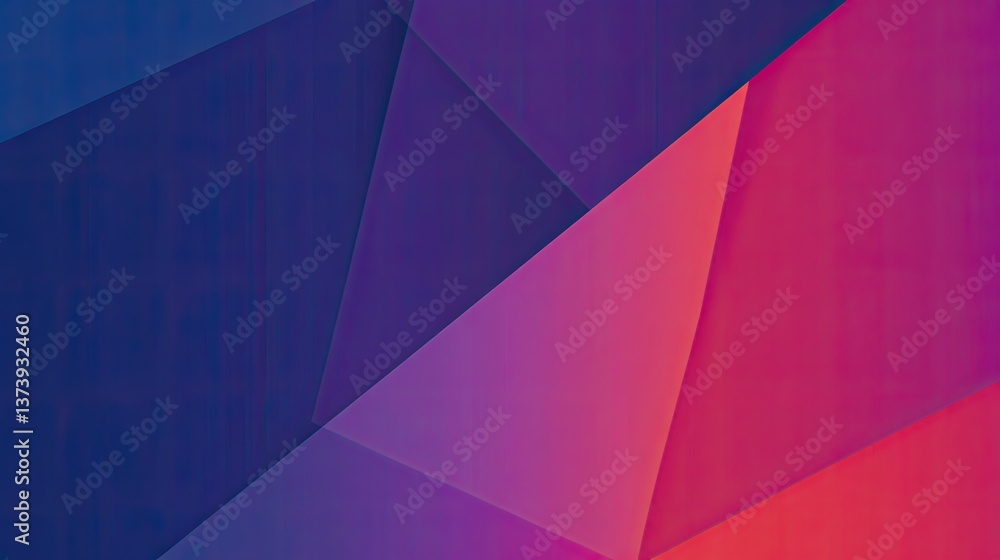 Aufkleber colorful abstract geometric background with sharp angles and gradients