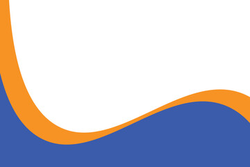 blue and orange background