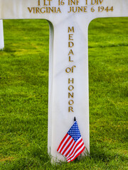 Amerikanischer Soldatenfriedhof, Colleville sur Mer, Calvados, N
