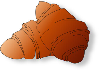 Delicious Croissant Illustration