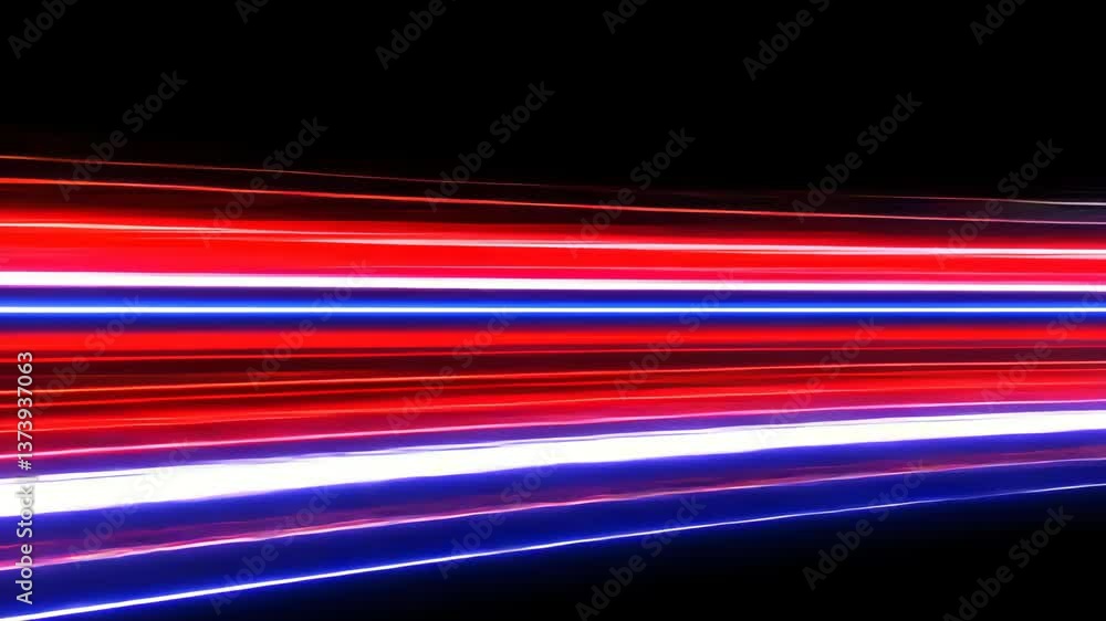 Poster colorful light streaks create dynamic patterns in a dark background during an artistic display at ni