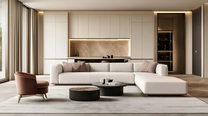 Luxury interior design transformation modern home living room elegant style contemporary view thongchanh kop inspiration
