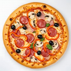 Delicious Pepperoni Pizza with Fresh Toppings