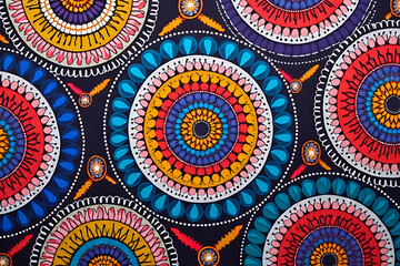 Obraz premium Signs and symbols. Full frame circle pattern lotus or flower mandalas art design. beauty, fashion, geometry, colorful, vintage, tradition, classic, dco, cycle, full frame, style, flower, wraping .