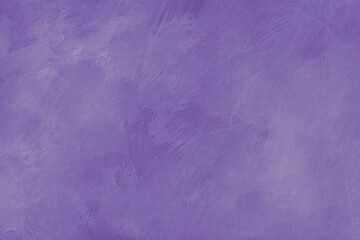 Obraz premium Concrete, plaster, stucco wall texture with brush strokes, messy shabby purple color surface, aged, grungy, shabby effect. Textured design background, wallpaper, backdrop, design element