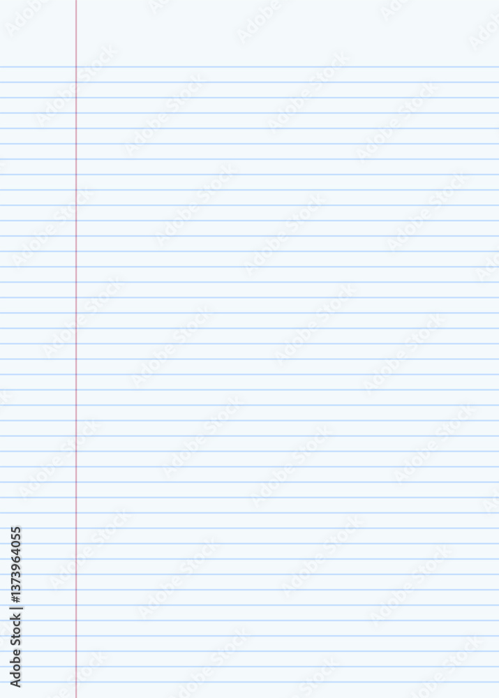 Aufkleber notebook paper background. lined notebook paper 1