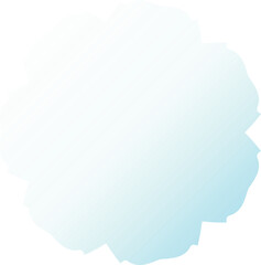 Obraz premium Elegant Blue Gradient Icon – Versatile Symbol with a Sleek & Modern Touch