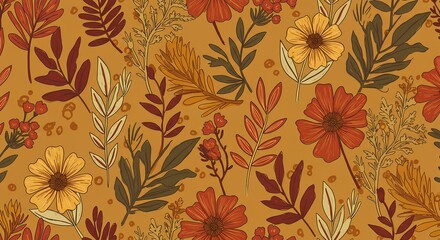 seamless floral pattern