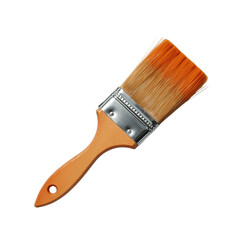 cutout png paintbrush isolated on transparent background and white background