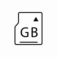 Data file icon vector sign