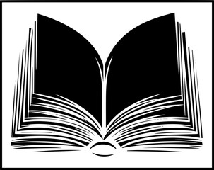 open book with pages