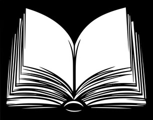 open book with pages