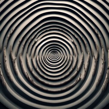 Focus on repetitive patterns whether in the bark of trees rippli