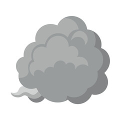 Illustration-of-eerie-fog-or-smoke-effect-isolated. 