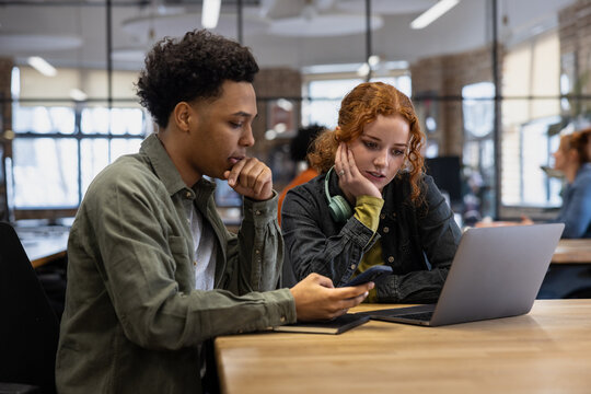 Focused Study Session between Two students