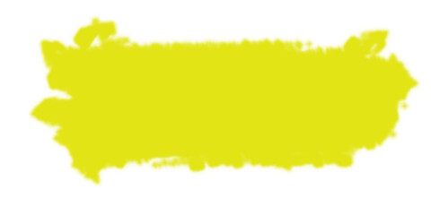 Bright Yellow Paint Stroke and Splash with Transparent Background. Vivid Artistic Brushstroke for Digital Design, Abstract Art, and Creative Projects