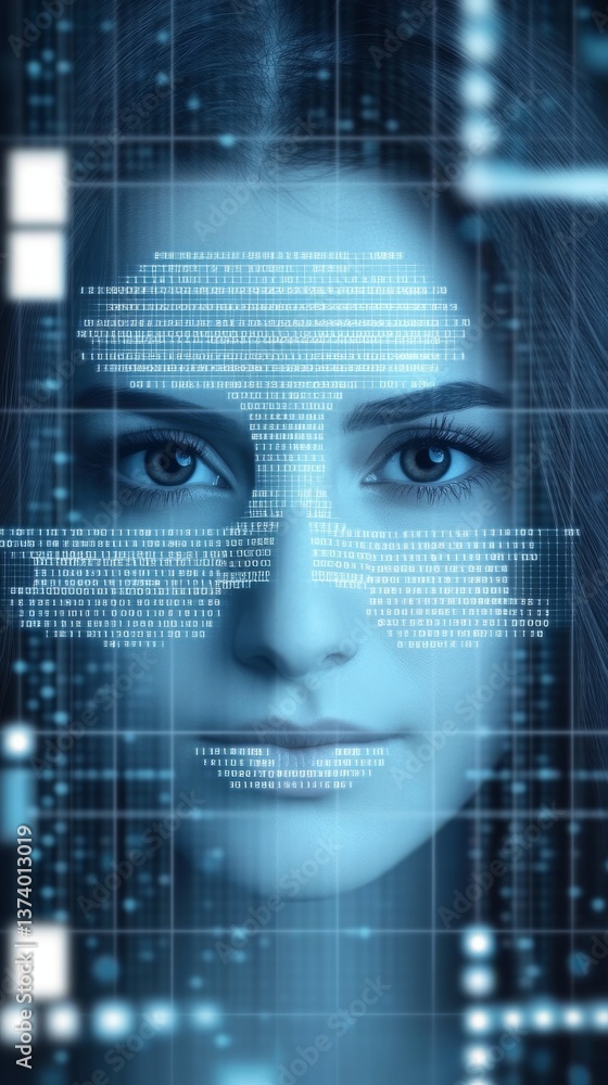 Poster advanced facial recognition technology enhances stadium security and user experience with ai