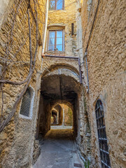 Bussana Vecchia artist retreat medieval village destroyed by earthquake in 1887