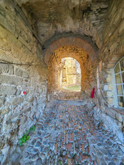 Bussana Vecchia artist retreat medieval village destroyed by earthquake in 1887