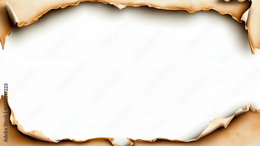 Poster a distressed vintage border with worn edges and subtle textures, ideal for creating rustic event inv