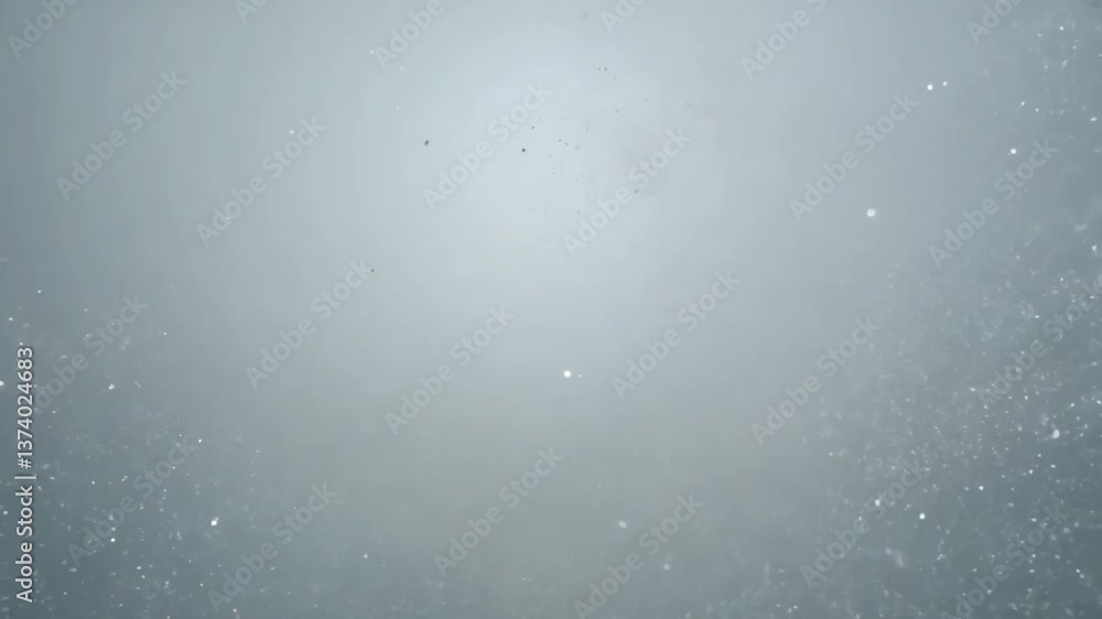 Poster a blurry image of a white background with a lot of white dots. the dots are scattered all over the i