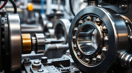 Machinery manufacturing detailed ball bearings for mechanisms, repairs, and bearing section