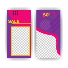 Stylish Sale Promotion Design