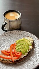 Homemade Yogurt Labneh Cheese Dip with Olive Oil