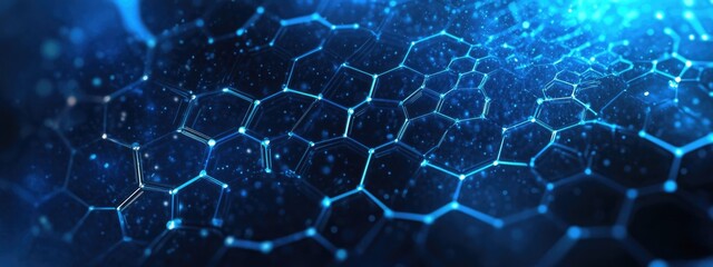 Abstract hexagonal network