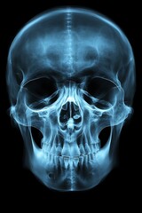 Skull X-Ray Frontal View