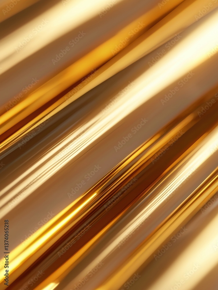 Poster abstract background with a diagonal pattern of thin, golden lines. the lines are arranged in a way t