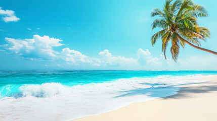 南国リゾートの海岸線
