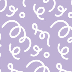 doodles and lines pattern stylish minimalistic