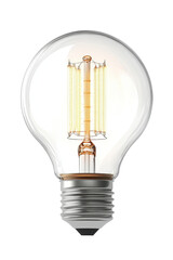 Isolated Classic Light Bulb