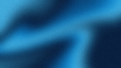 Blue background. Blue gradient background with grainy texture. Modern trendy color.