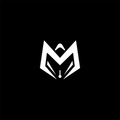 Technology and  Security Logo By M