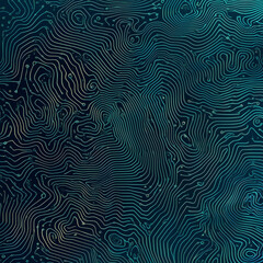 Obraz premium Modern technology circuit board texture background design. Waves flow. Quantum explosion technology. Quantum computer technologies concept. Futuristic blue circuit board background vector motherboard 