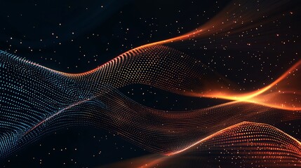 Neon Wave Crash embodies a glowing tribute dedicated to the stock of monthly tech trends