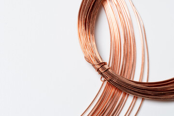 Bundled copper wire