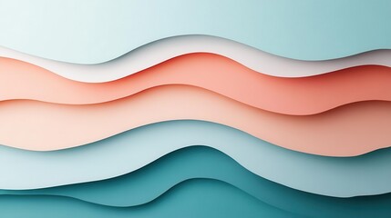 A creative blend of layered paper textures in soft pastel colors, ideal for backgrounds and graphic designs.