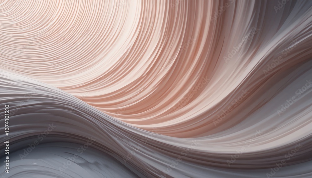 Poster dynamic flow of sandstone patterns desert landscape abstract artwork natural environment aerial view