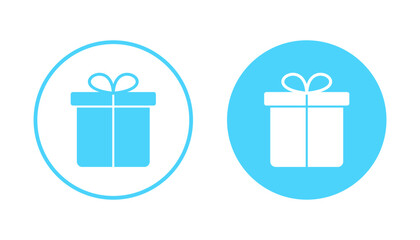 Gift icon vector. gift sign and symbol. birthday gift