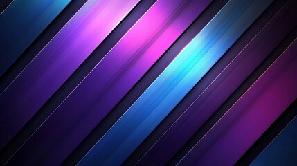 Obraz premium The background features a trendy retro style with abstract diagonal lines and a colorful gradient
