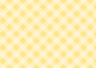 黄色のチェック柄