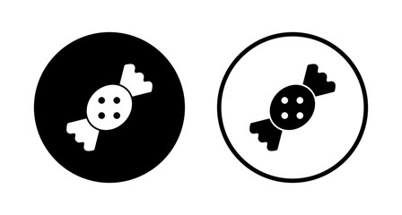 Candy icon logo design. candy sign and symbol.