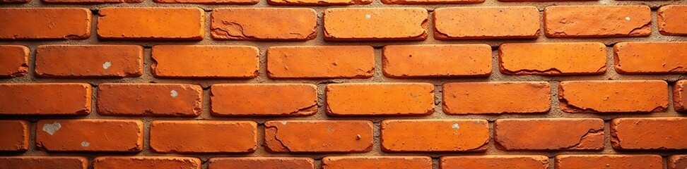 Orange brick wall background with rough texture and natural patina,  brick,  urban