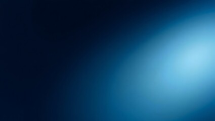 Obraz premium Abstract Blue Gradient Background with Subtle Light Spot and Smooth Transitions - Ideal for Digital Designs, Creative Projects, and Modern Visuals