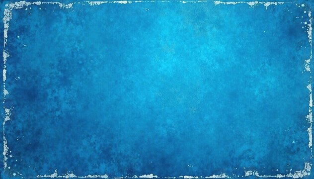Scraped blue background with rough texture and distressed edges,  vintage,  pattern